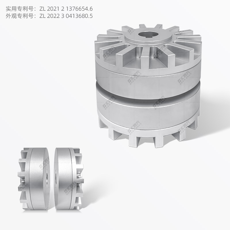 平面磁力聯軸器 HSF06（散熱款）