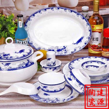 景德鎮(zhèn)高檔骨瓷餐具 定做陶瓷禮品餐具
