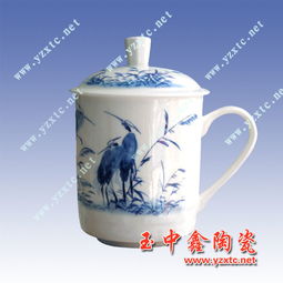 定做陶瓷茶杯 青花陶瓷茶具 首選商務(wù)禮品瓷價格 廠家 圖片