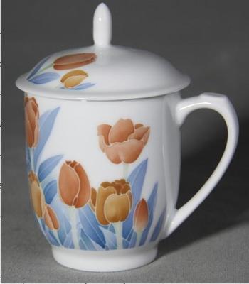 醴陵市希靈陶瓷制造生產供應禮品瓷+超薄超透+常委對杯