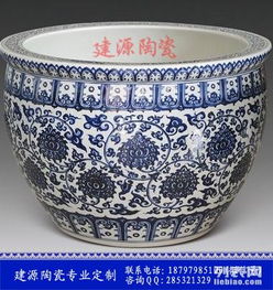 定做陶瓷小缸價格解析 手繪青花瓷荷花缸與北京禮品瓷市場